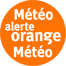 affiche alerte orange affiche alerte orange