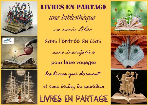 flyer livres en partage