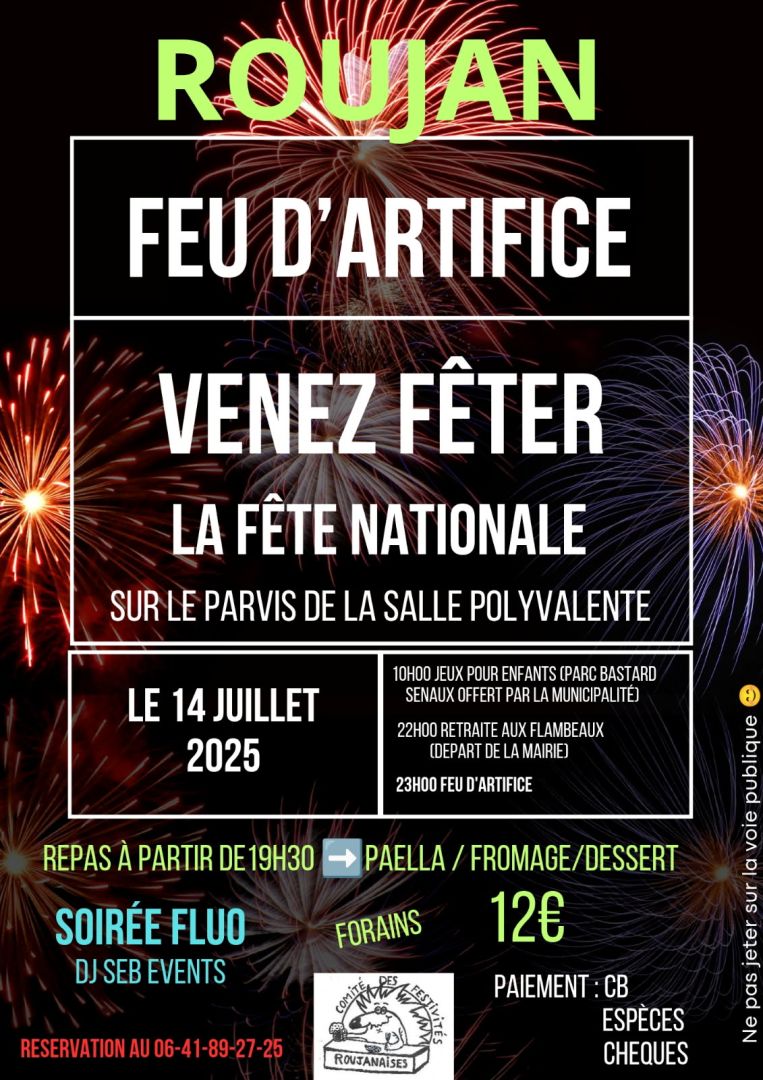 affiche fête nationale