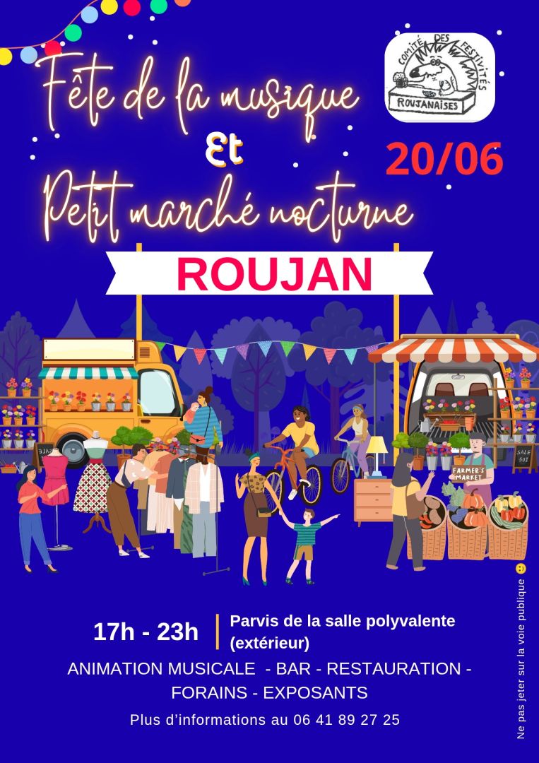 affiche fête de la musique