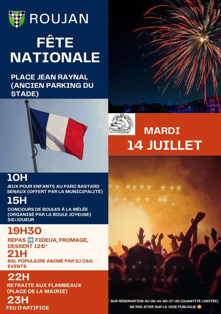 affiche fête nationale