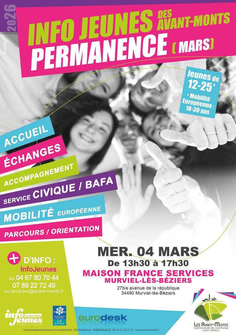 affiche permanence info jeunes