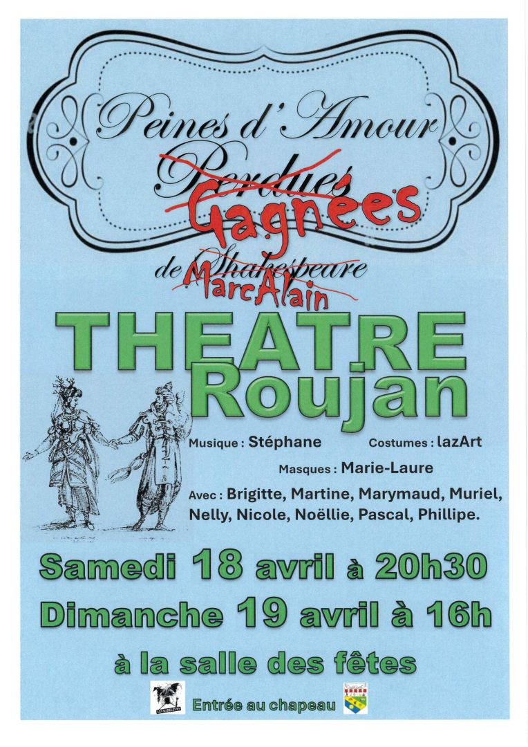 Affiche théâtre