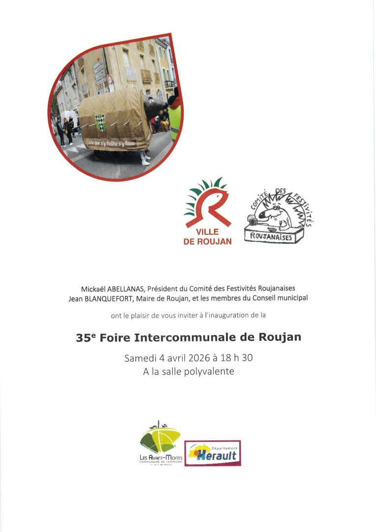 affiche commemoration foire
