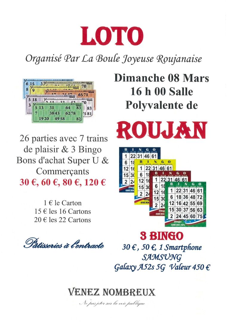affiche loto 