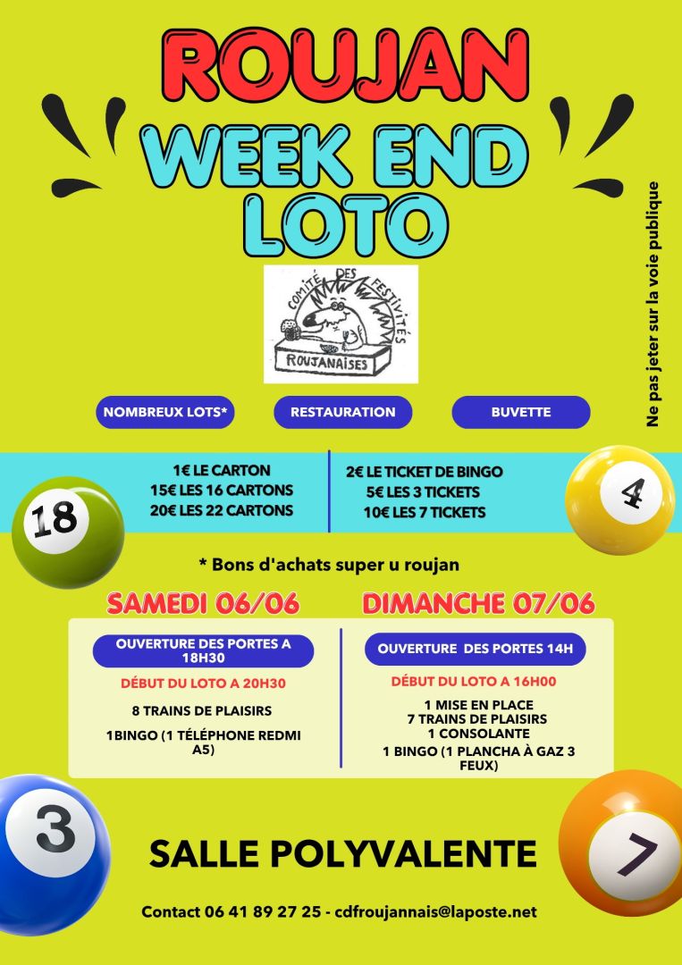 affiche loto