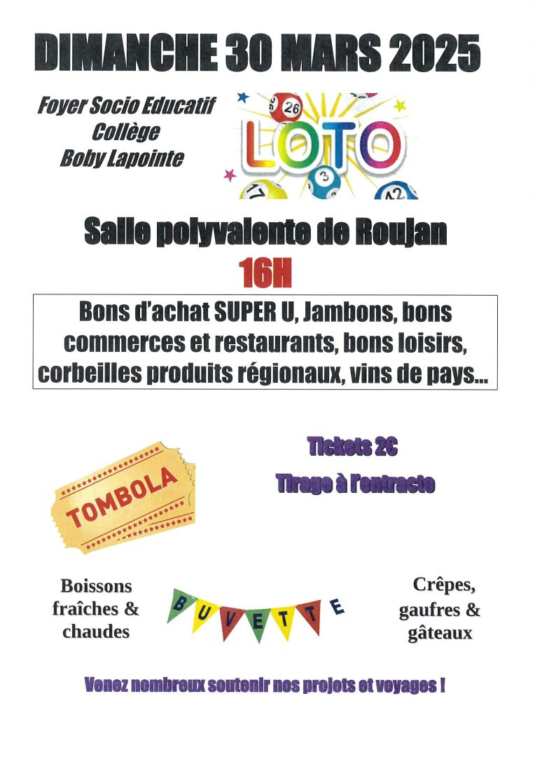 affiche loto