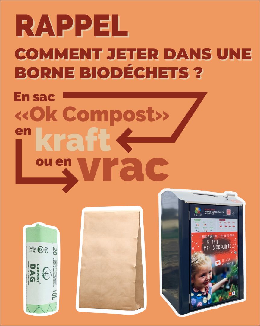 affiche bio déchêts