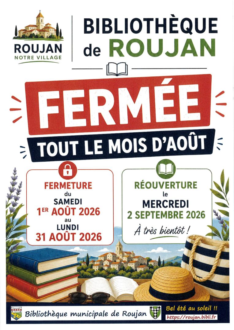 affiche fermeture déchéterie